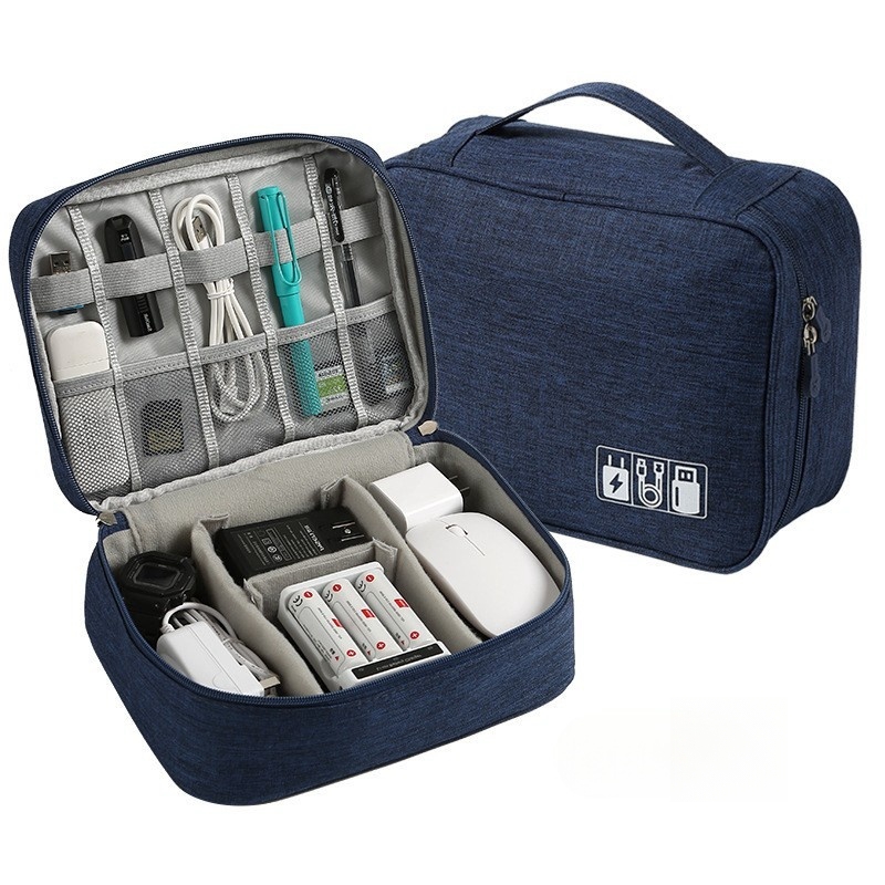 Tech Accessories Case - Портативная цифровая сумка-органайзер для USB-гаджетов, водонепроницаемый