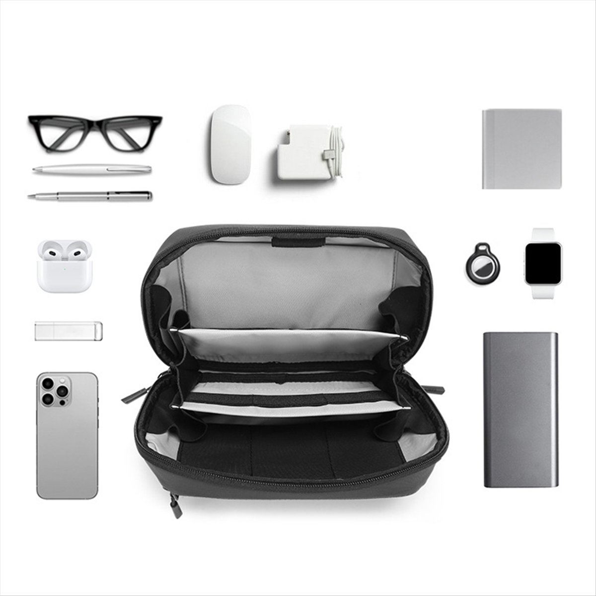☶ ❈ ＊ ♥ AC1579-Водонепроницаем – обзор и цена Tech Accessories Travel Organizer Pouch