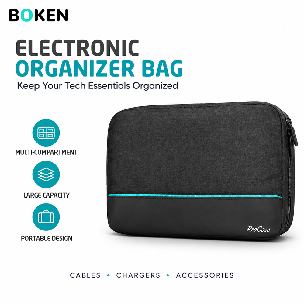 Сумка-органайзер для электрони – обзор и цена Tech Accessories Travel Organizer Pouch