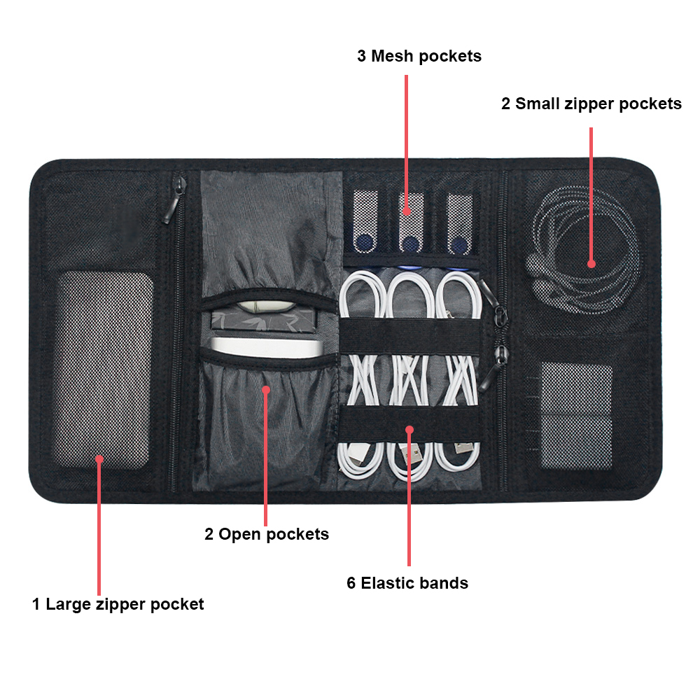 Сумка-органайзер для техники,  – обзор и цена Tech Accessories Case
