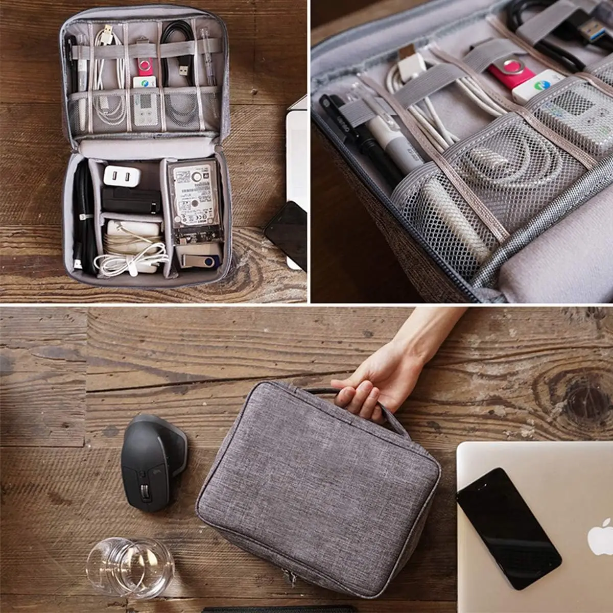 Портативная цифровая сумка-орг – обзор и цена Tech Accessories Case